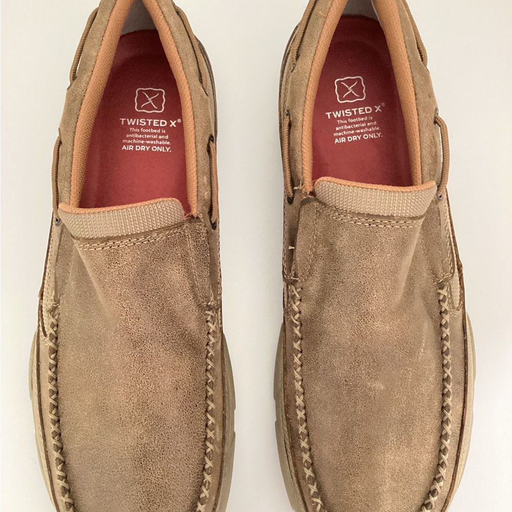 Men's Twisted-X loafers size 10 - Picture 5 of 7
